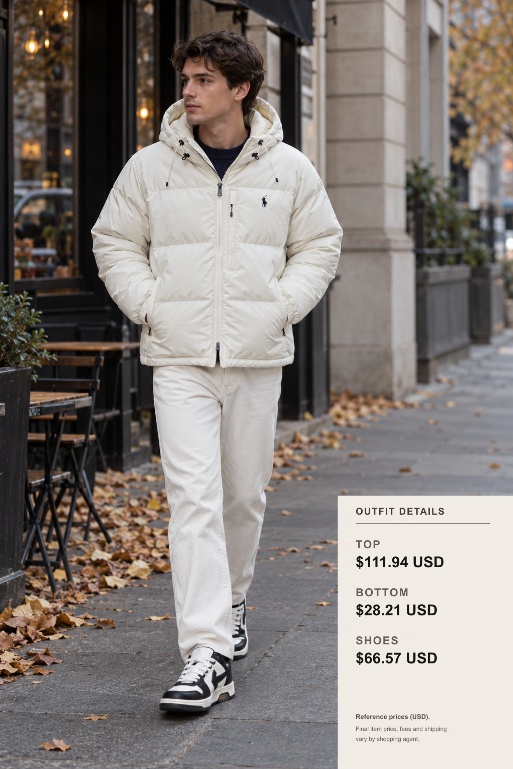 polo ralph lauren Knitwear Color Looks outfit 1 full-body street style for fashionreps