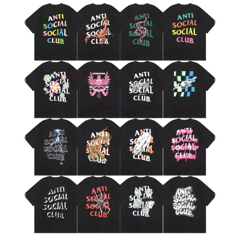 Anti Social Social Club Multicolor T-Shirt Collection Review: 230gsm Cotton, Raglan Cut, 29 Prints