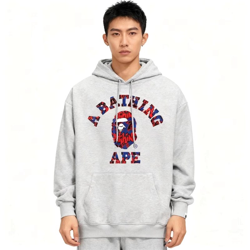Bape White Hoodie in Relaxed Streetwear Style Review: Decoding the 720s–745 Loopback Color Codes Behind the $22.24 White Pullover