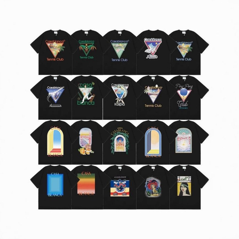 Casablanca Graphic Print Black T-Shirt Review: 250 g Cotton for Under $9