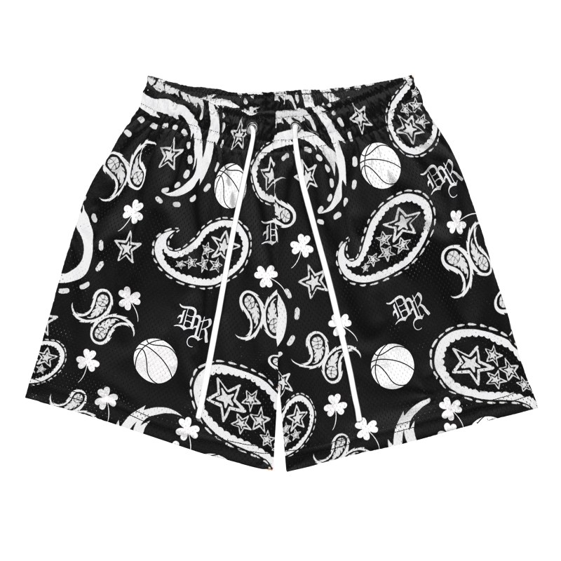Dior Black Athletic Shorts Review: Fabric Weight, Seam Density and Print Registration on a $7.91 Short