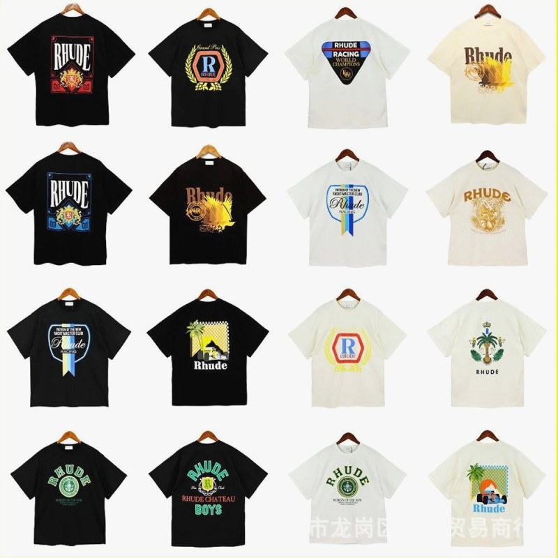 Rhude Printed T-Shirt Review: A $8.36 240g Cotton Tee, Measured and Inspected