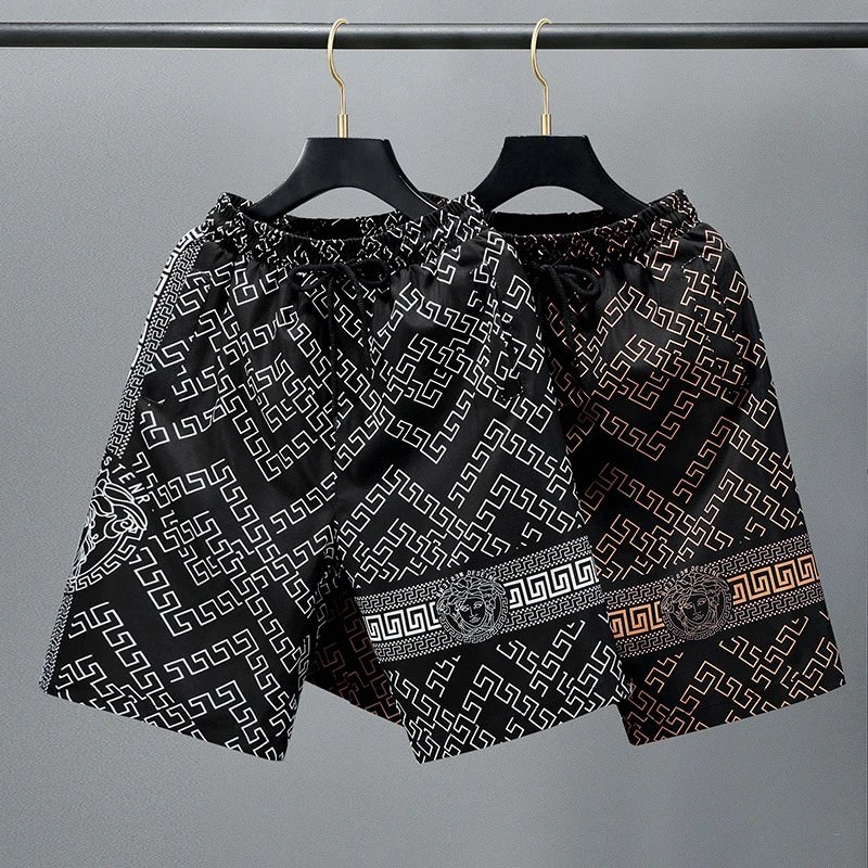 Versace Black Shorts in Everyday Casual Style Review: Parcel vs. Listing on a $6.87 No-Stretch Five-Point